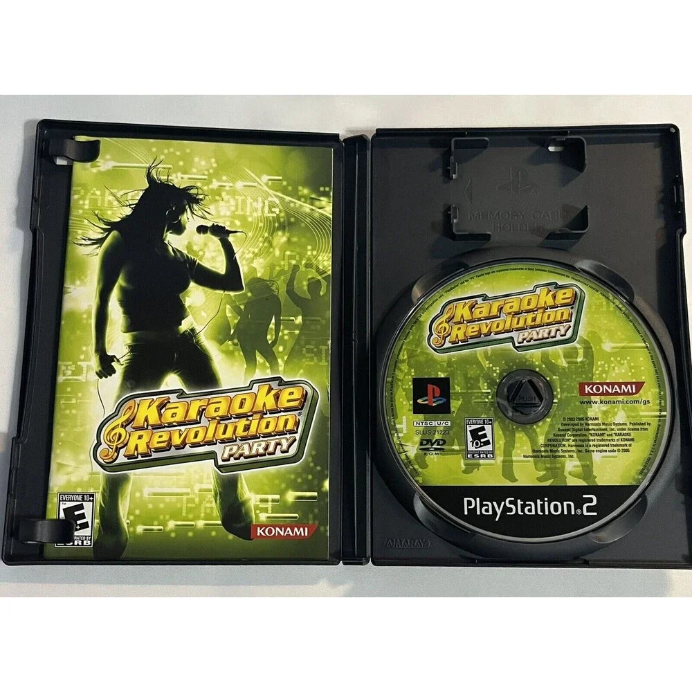 Karaoke Revolution Party - PlayStation 2 Konami  Complete With Manual Tested